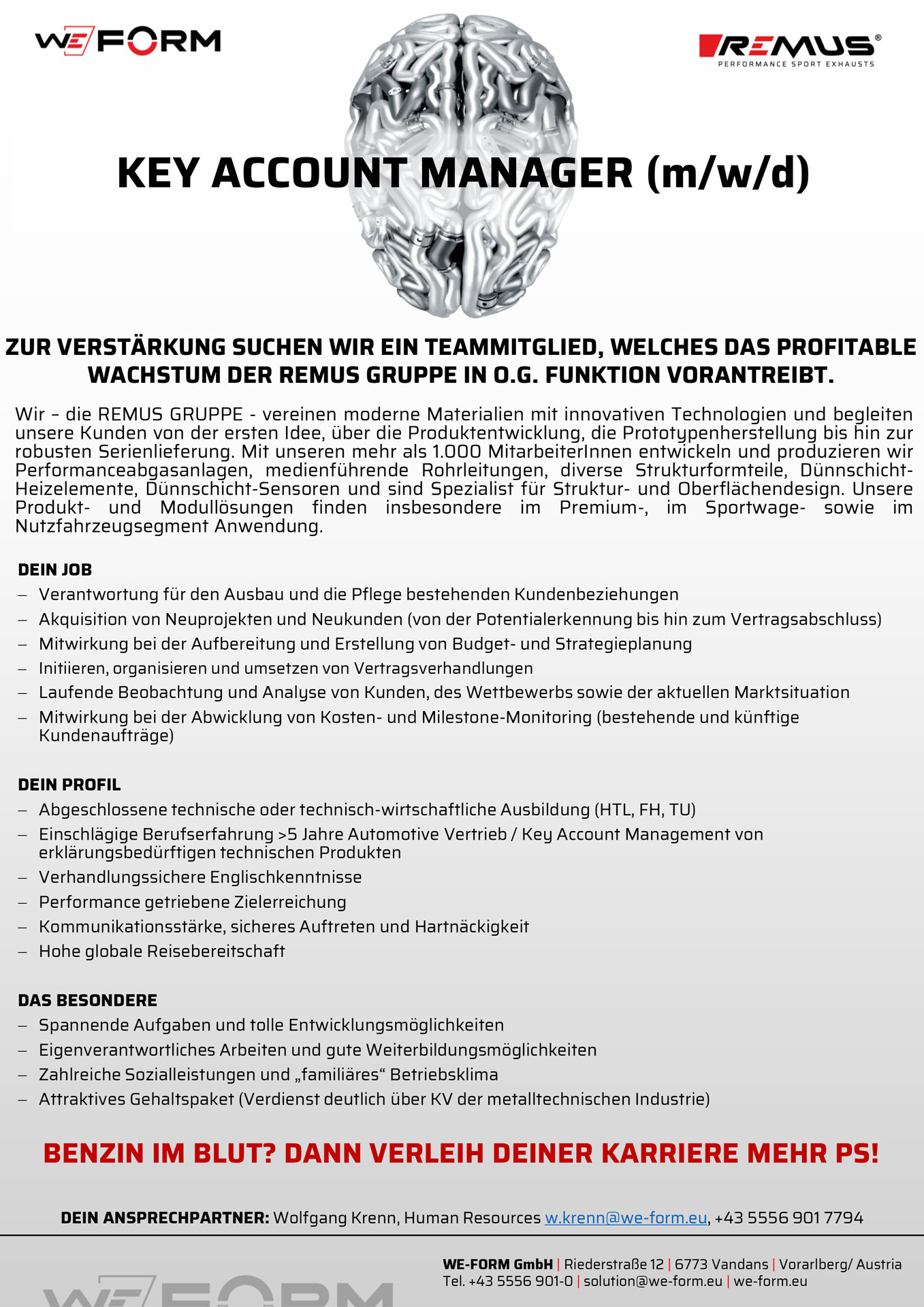 Key Account Manager Job